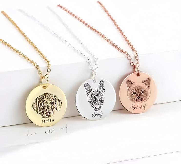 Mydogdreams™ | Premium Hundehalskette | Personalisierte Kette mit Foto