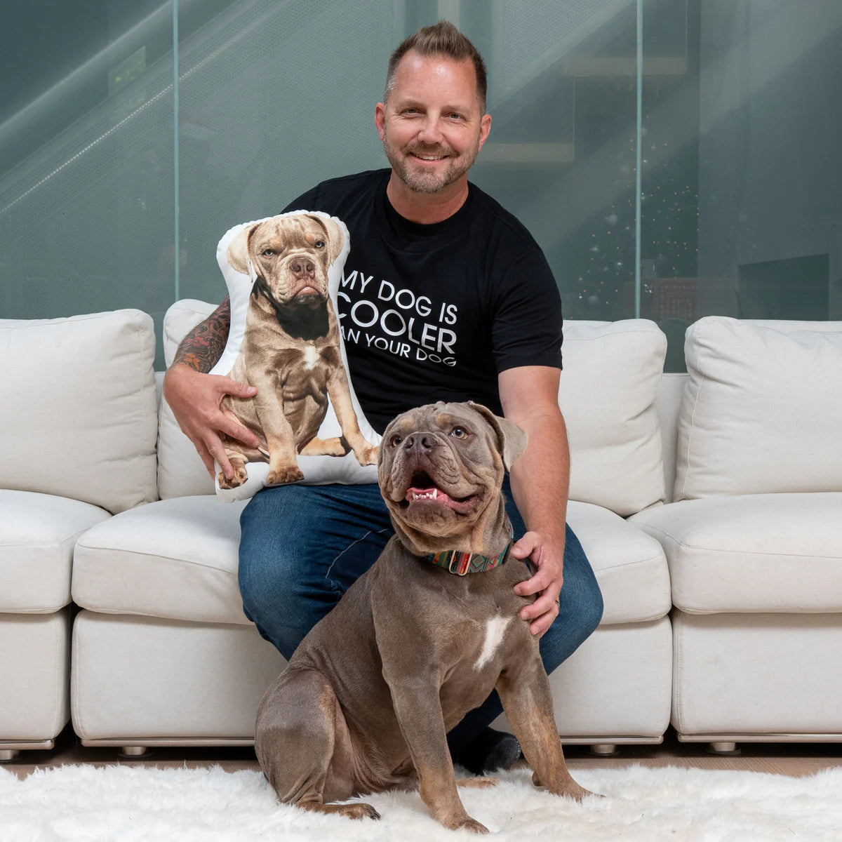 Mydogdreams™ | Premium Personalisiertes 3D Kissen